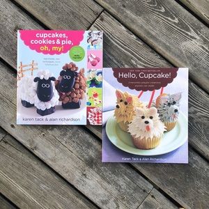 Hello, Cupcake! & Cupcakes, Cookies & Pie, oh, my! cookbooks